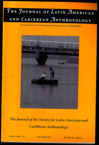 Journal LA and Caribean Anthro